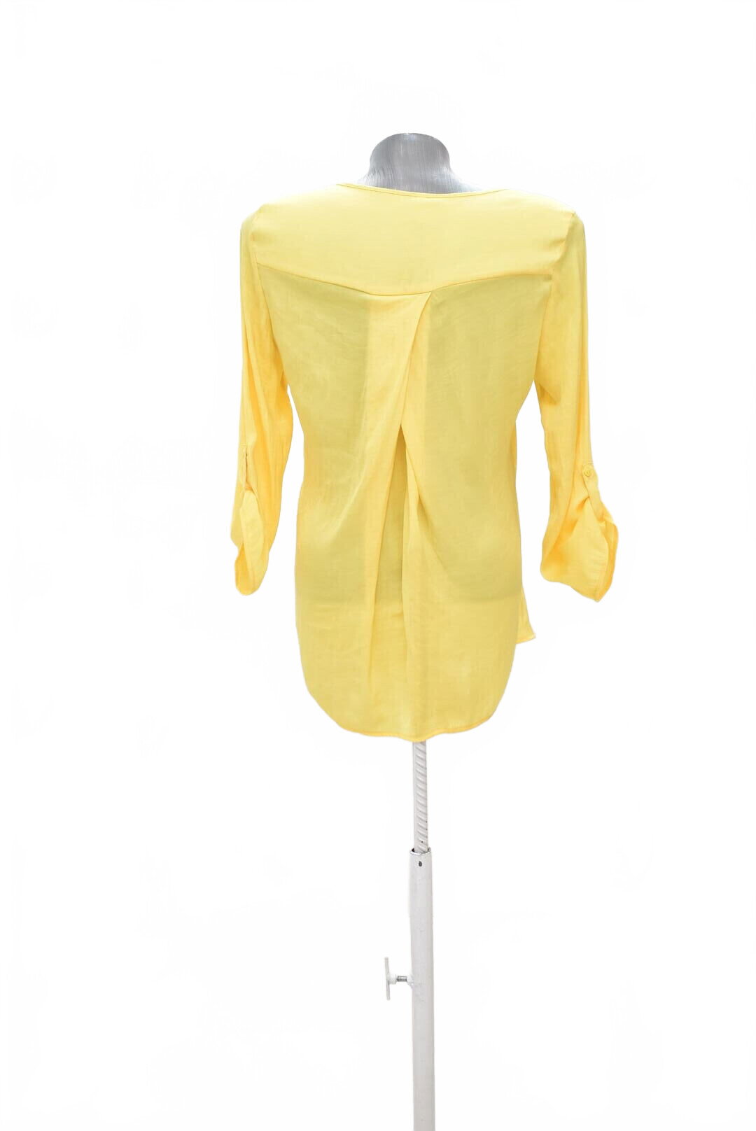 Damen -T-ShirtStradivariusohne Aufdruck,farbegelb,größeS