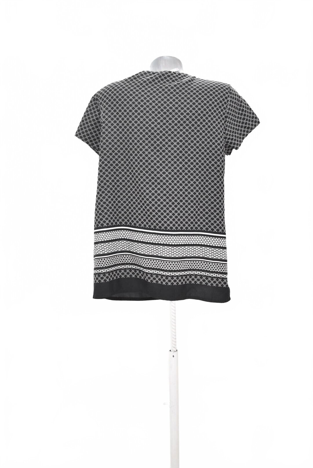 Damen -T-ShirtBlancheporteohne Aufdruck,farbegemustert,größe40