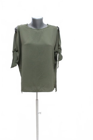 Damen -T-ShirtQuizohne Aufdruck,farbekhaki,größe40