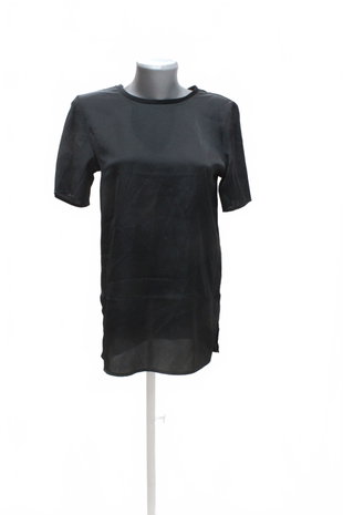 Damen -T-ShirtH&Mohne Aufdruck,farbeschwarz,größe36