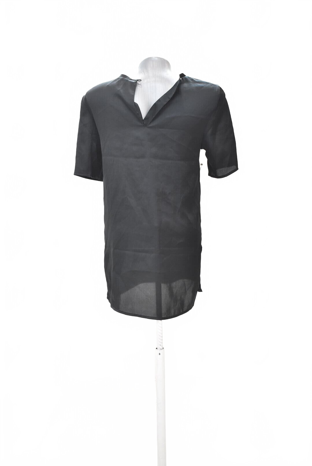 Damen -T-ShirtH&Mohne Aufdruck,farbeschwarz,größe36