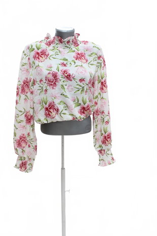 Damen -T-ShirtFisherfieldohne Aufdruck,farbegeblümt,größe44