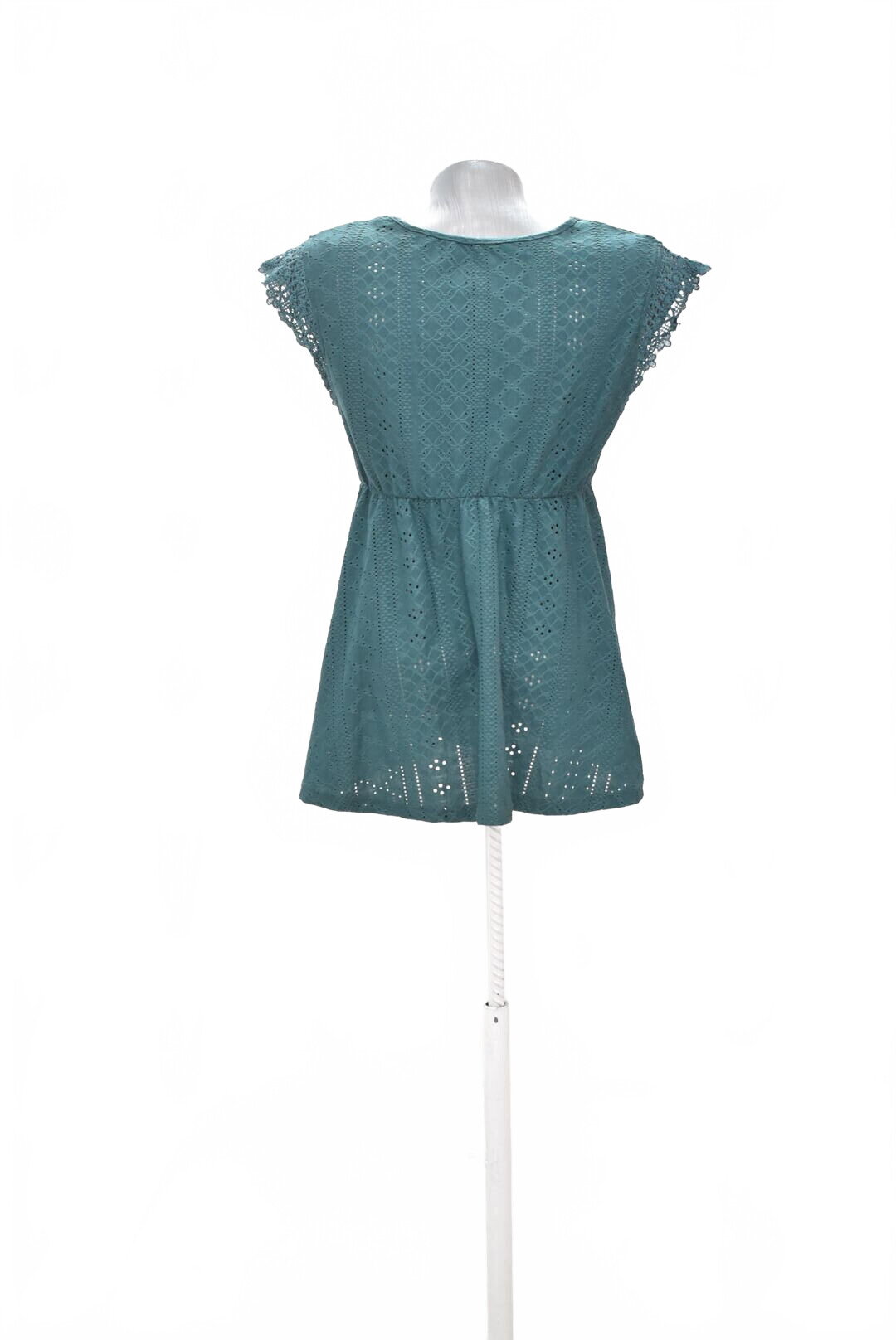 Damen -T-ShirtSheinohne Aufdruck,farbetůrkis,größeS