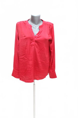 Damen -T-ShirtEsmaraohne Aufdruck,farberot,größe38
