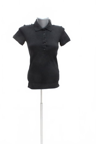 Damen -T-ShirtOodjiohne Aufdruck,farbeschwarz,größe2XS