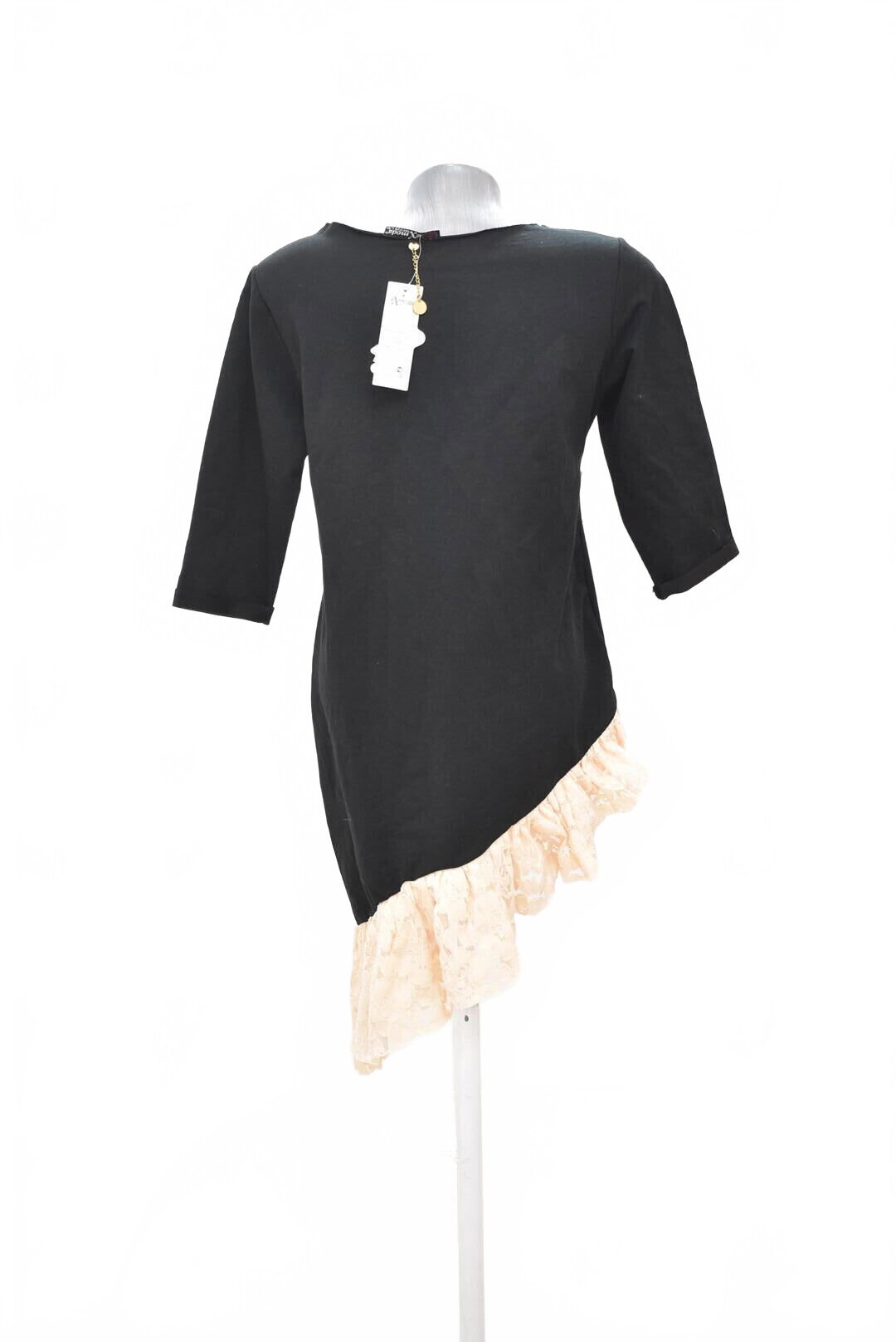 Damen -T-ShirtGenesisohne Aufdruck,farbeschwarz,größeL