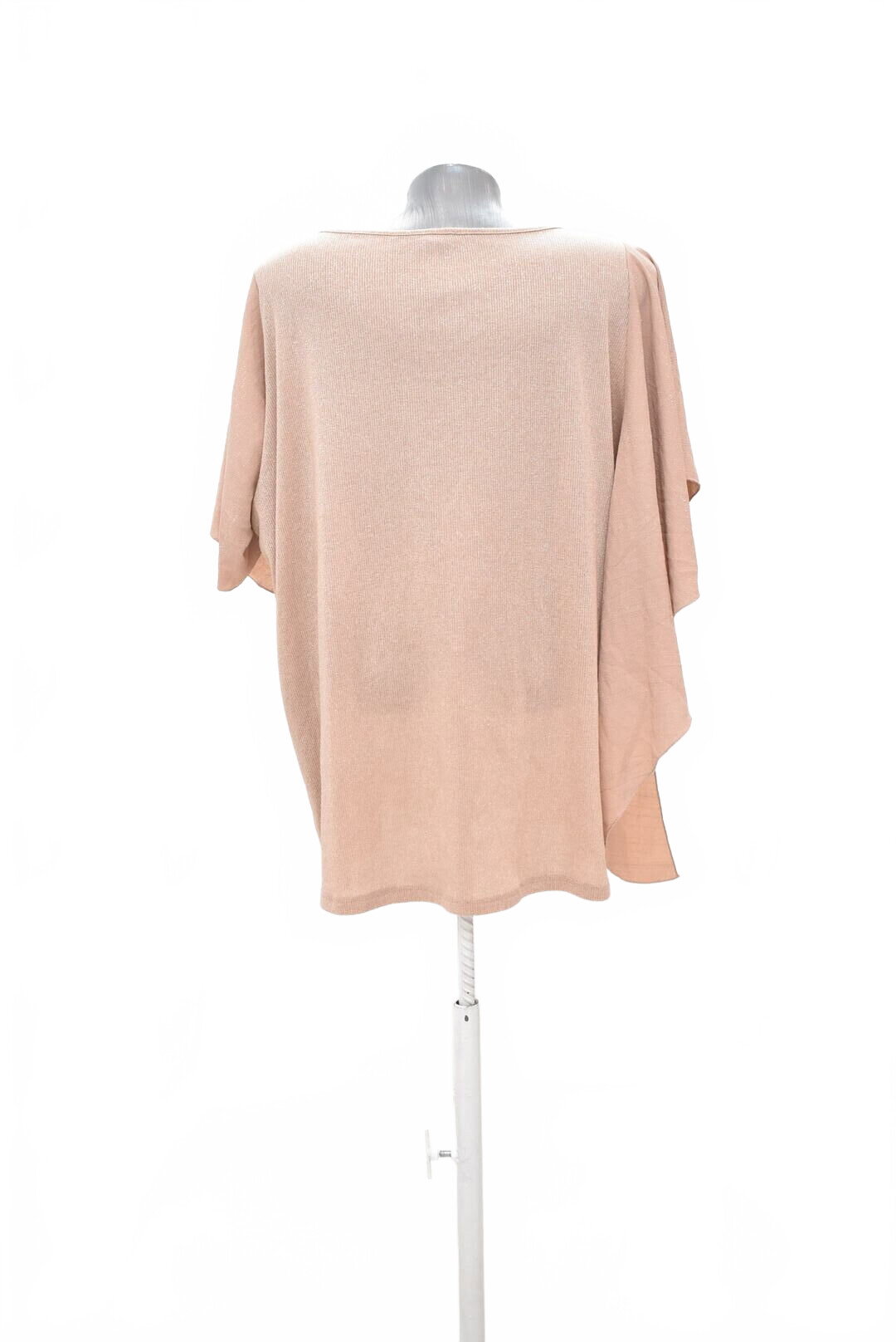 Damen -T-ShirtOvsohne Aufdruck,farbebeige,größe54
