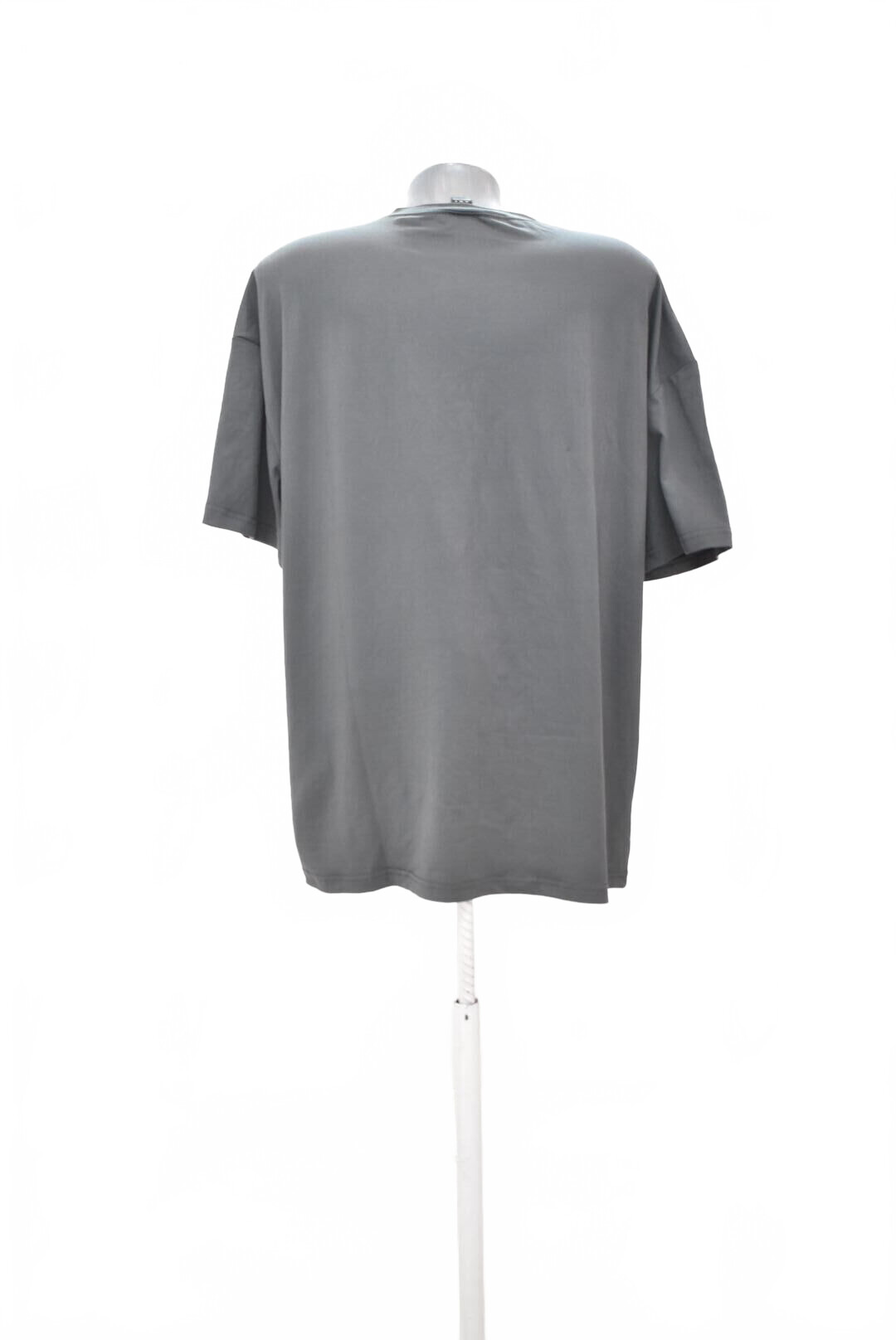 Damen -T-ShirtSheinmit Aufdruck,farbegrau,größeM