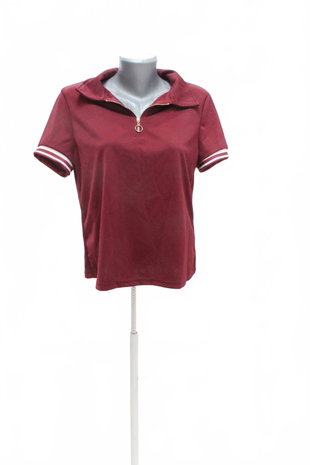 Damen -T-ShirtGenesisohne Aufdruck,farbebordo,größeL