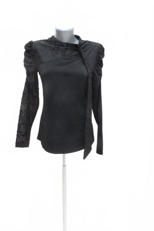 Damen -T-ShirtOrsayohne Aufdruck,farbeschwarz,größeS