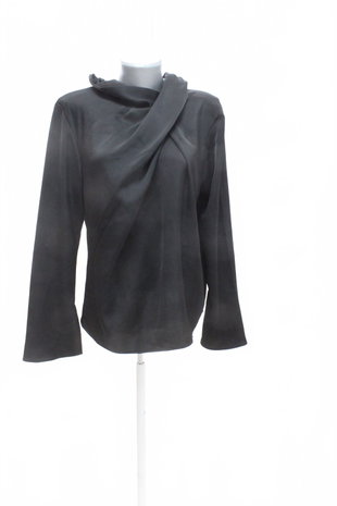 Damen -T-ShirtH&Mohne Aufdruck,farbeschwarz,größeM