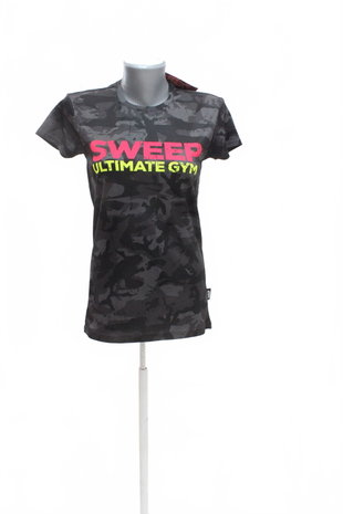 Damen -T-ShirtGenesismit Aufdruck,farbegemustert,größeS