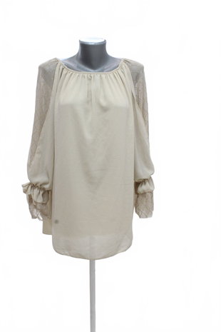 Damen -T-ShirtGenesisohne Aufdruck,farbebeige,größeXL