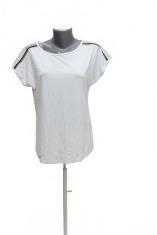 Damen -T-ShirtGenesisohne Aufdruck,farbeweiss,größe40