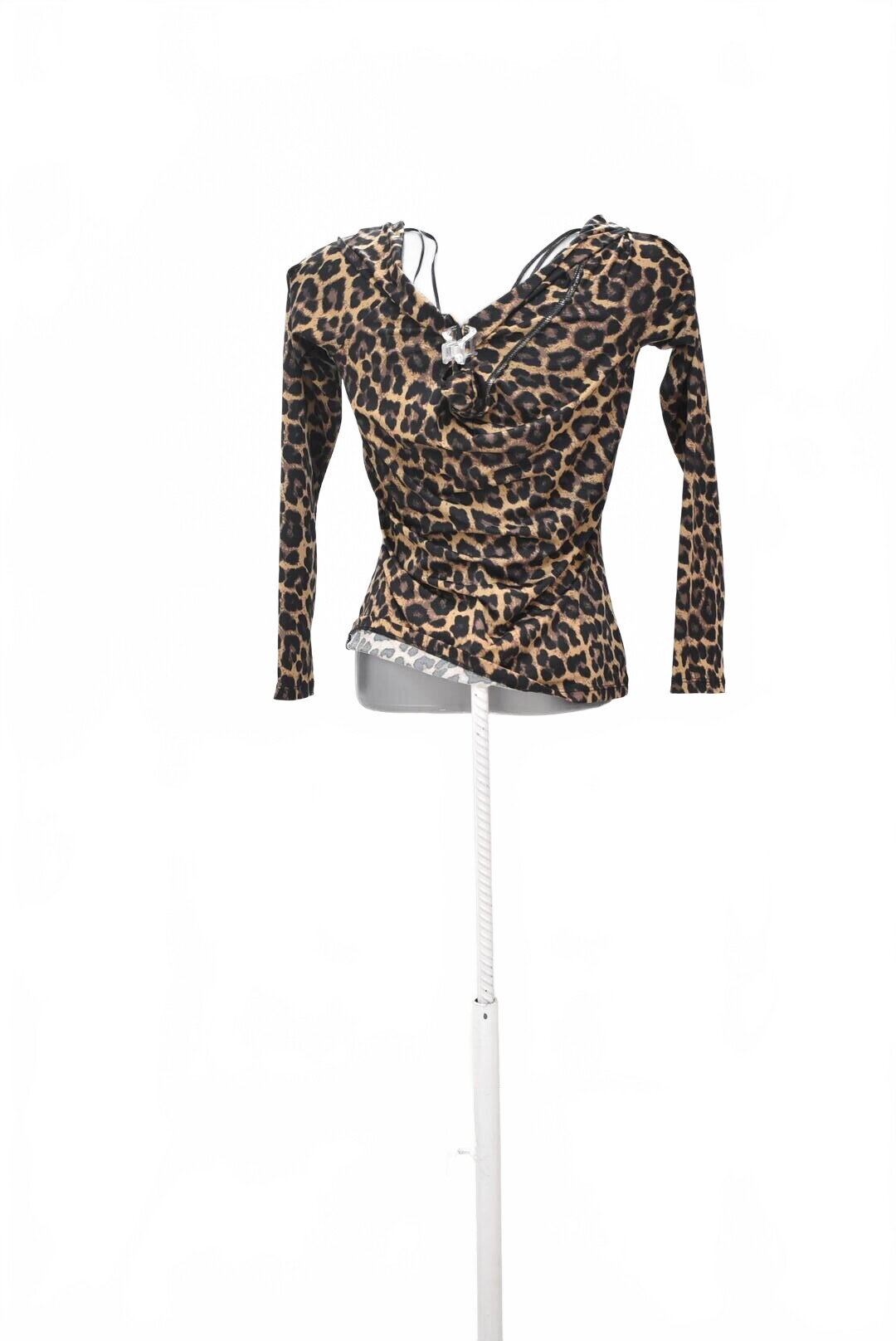 Damen -T-ShirtH&Mohne Aufdruck,farbeanimal-print,größeM