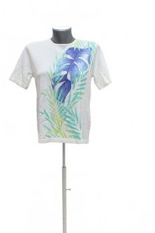 Damen -T-ShirtGenesismit Aufdruck,farbeweiss,größe38