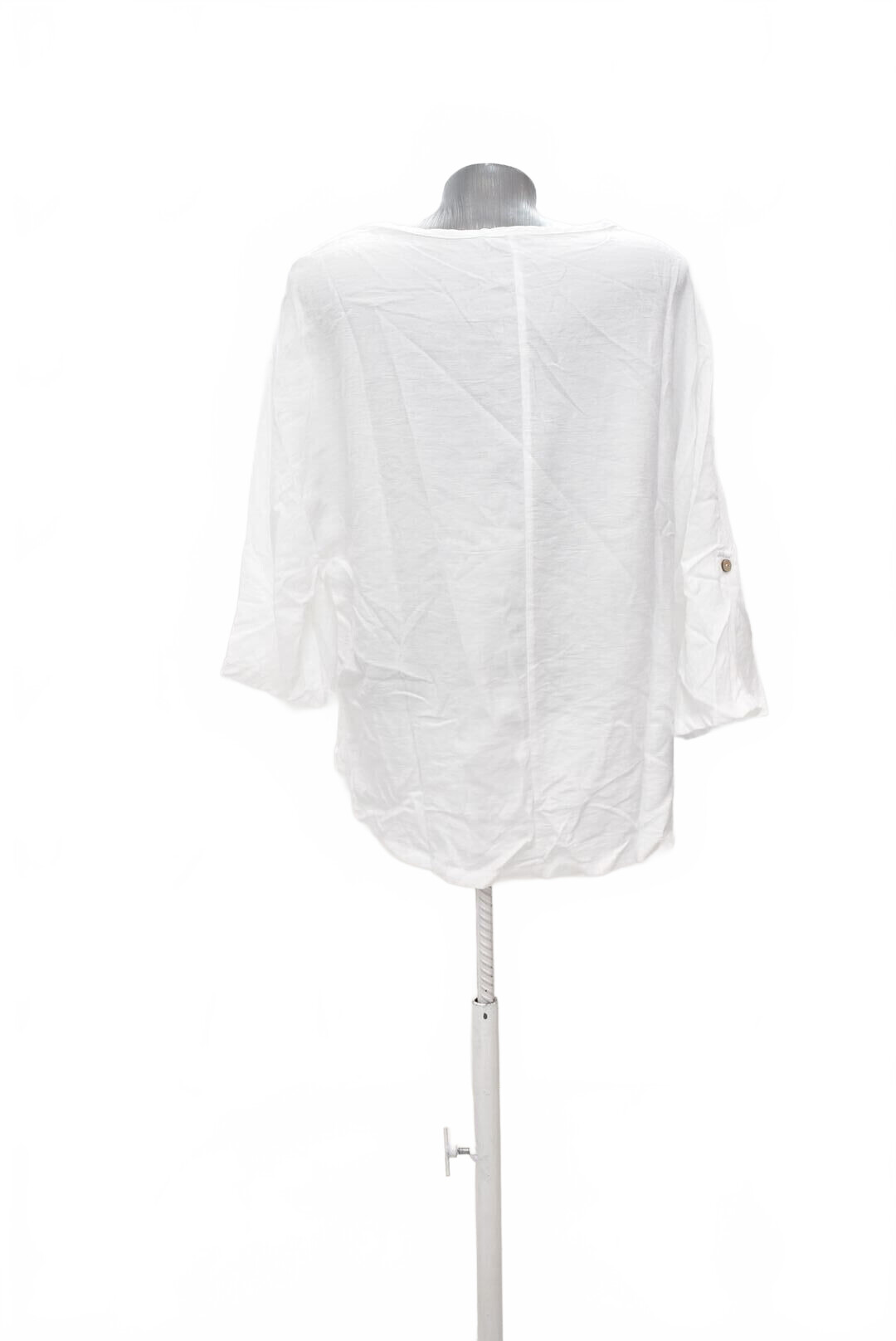 Damen -T-ShirtGenesismit Aufdruck,farbeweiss,größeXL