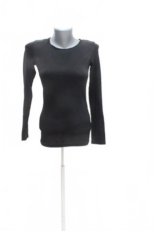 Damen -T-ShirtH&Mohne Aufdruck,farbeschwarz,größeXS