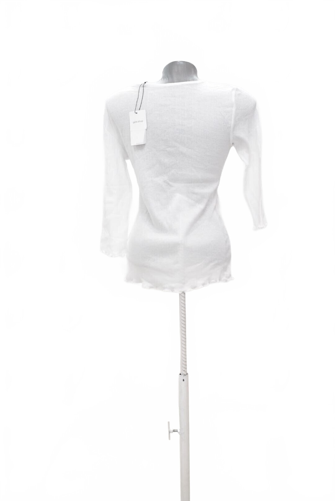 Damen -T-ShirtFisherfieldohne Aufdruck,farbeweiss,größe42