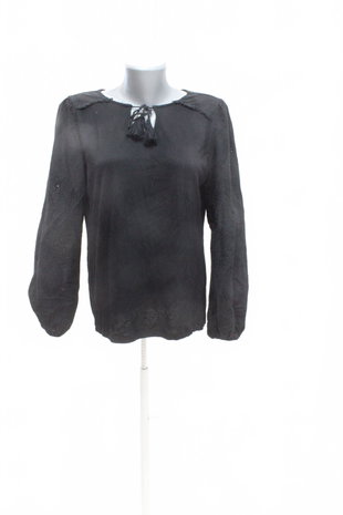 Damen -T-ShirtReservedohne Aufdruck,farbeschwarz,größeS