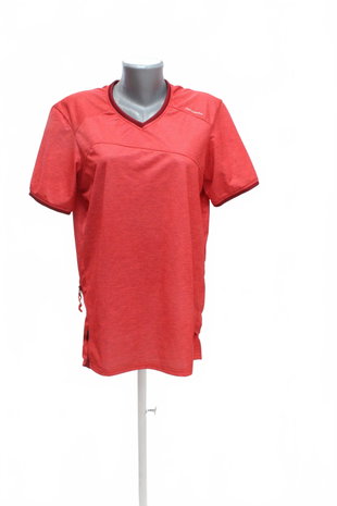 Damen -T-ShirtGenesisohne Aufdruck,farberute,größeXL
