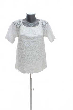 Damen -T-ShirtOrsayohne Aufdruck,farbeweiss,größeL