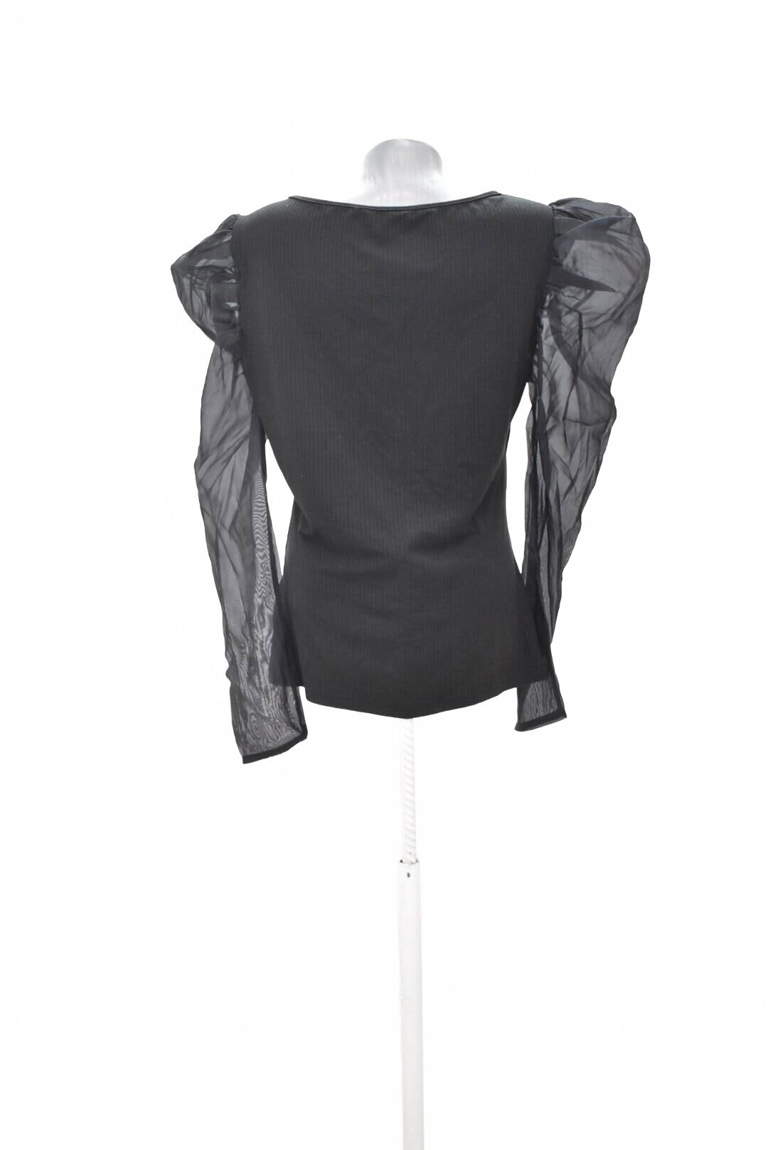Damen -T-ShirtSheinohne Aufdruck,farbeschwarz,größeXL