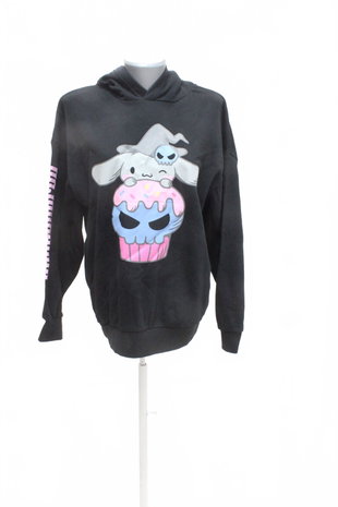 Mädchen-Sweatshirt Genesis, Farbe schwarz, Größe 170