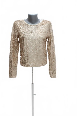 Damen -T-ShirtSinsayohne Aufdruck,farbegold,größeM