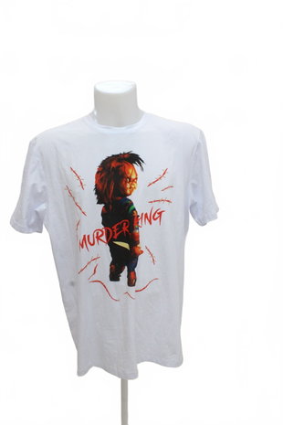 Herren-T-Shirt Genesis mit Aufdruck, Farbe weiss, Größe 2XL