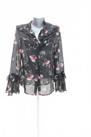 Damen bluse : Brand,Farbegeblümt,größe: size