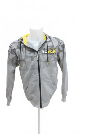 Jungenpullover Grace, Farbe grau, Größe 164