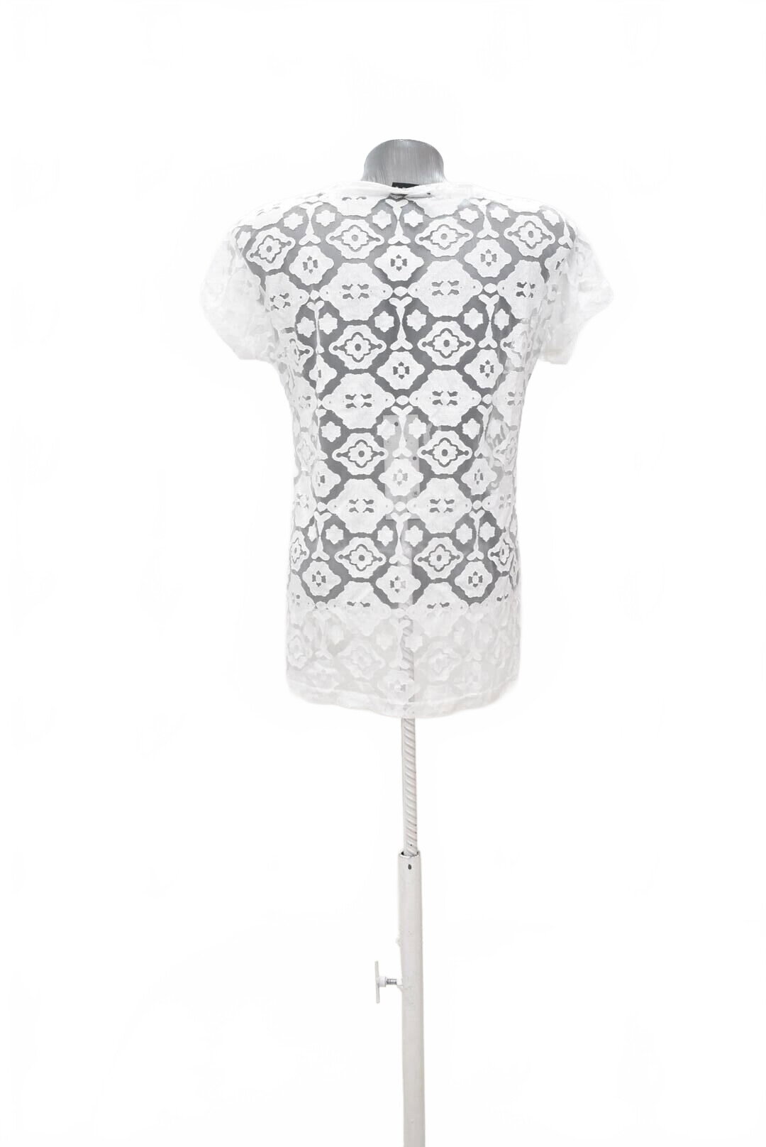 Damen -T-ShirtJaninaohne Aufdruck,farbeweiss,größe38