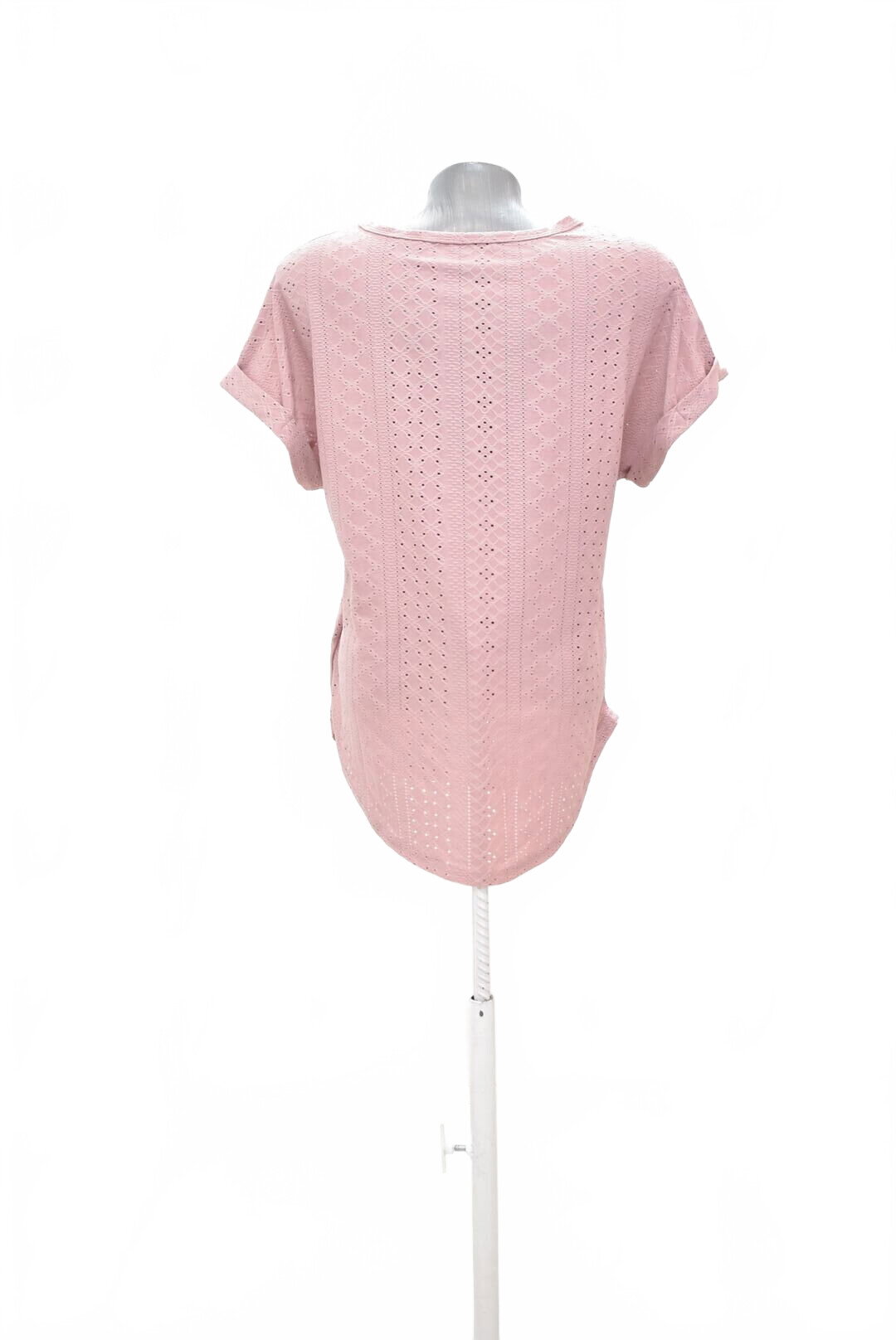 Damen -T-ShirtSheinohne Aufdruck,farberute,größeS