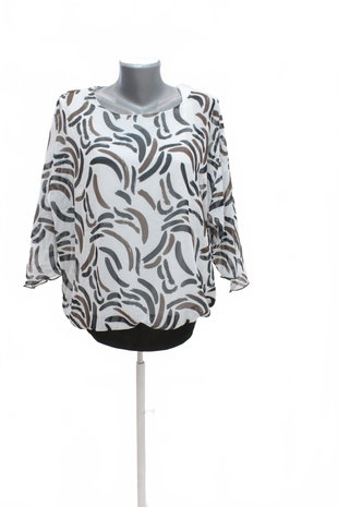 Damen -T-ShirtGenesisohne Aufdruck,farbegemustert,größe46