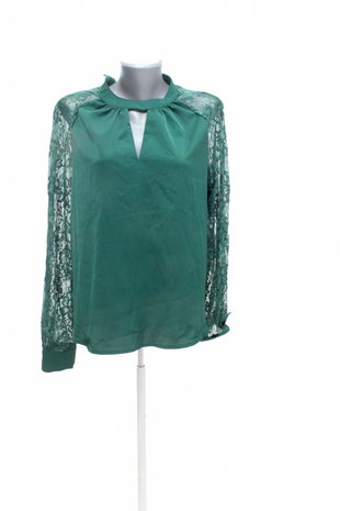 Damen -T-ShirtSheinohne Aufdruck,farbegrün,größe40