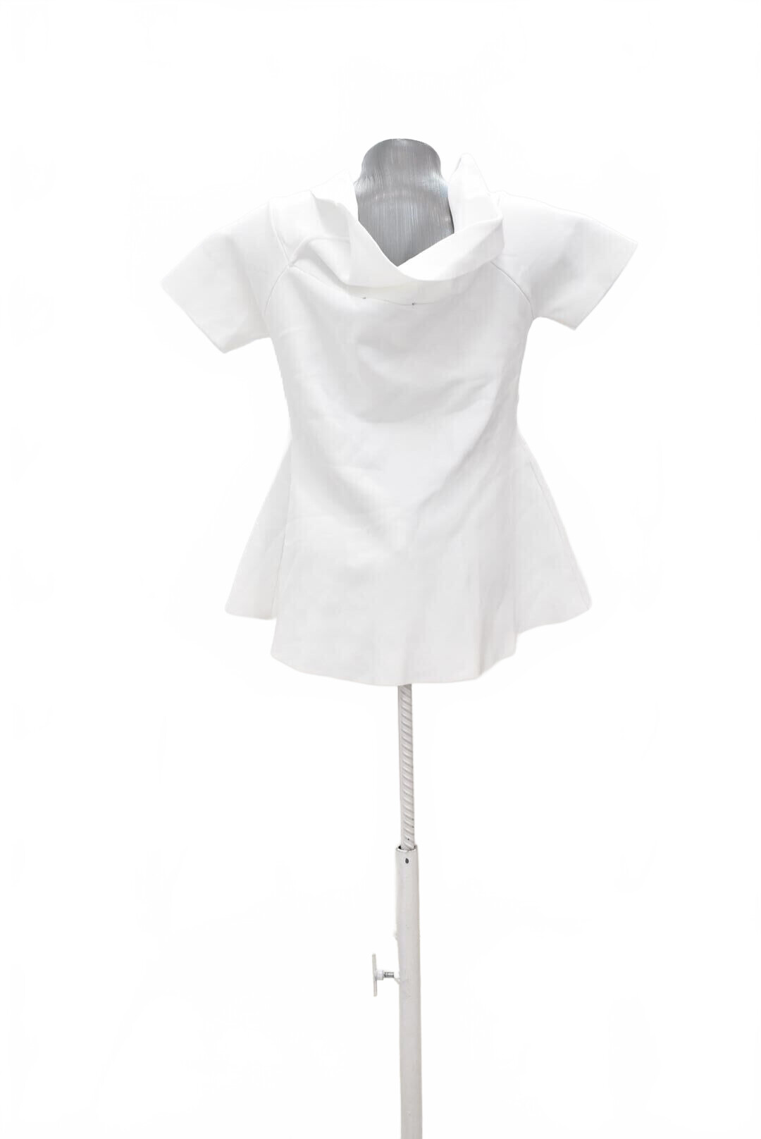 Damen -T-ShirtZaraohne Aufdruck,farbeweiss,größeL