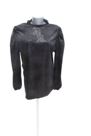 Damen -T-ShirtBelovedohne Aufdruck,farbeschwarz,größe2XL