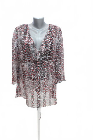 Damen -T-ShirtGenesisohne Aufdruck,farbeanimal-print,größe44