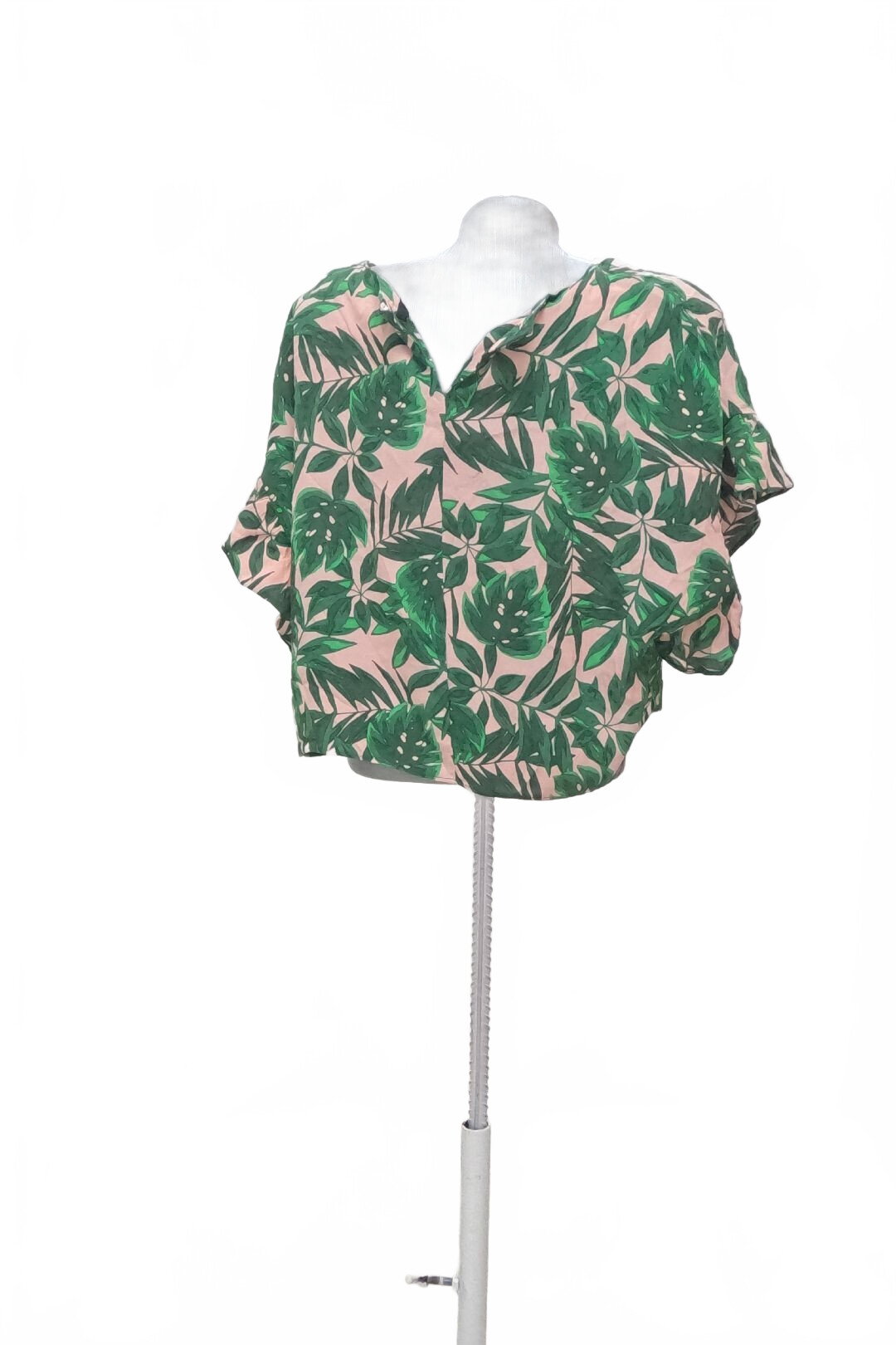 Damen -T-ShirtGeorgeohne Aufdruck,farbegeblümt,größeM