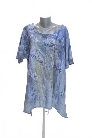 Damen -T-ShirtGenesisohne Aufdruck,farbegemustert,größeXL