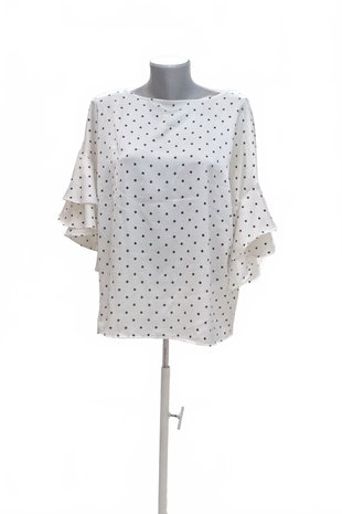 Damen -T-ShirtH&Mohne Aufdruck,farbegemustert,größe44