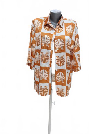 Damen bluse : Brand,Farbegeblümt,größe: size