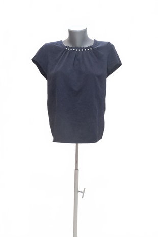 Damen -T-ShirtOrsayohne Aufdruck,farbeblau,größeM