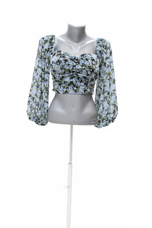 Damen -T-ShirtGenesisohne Aufdruck,farbegeblümt,größeS