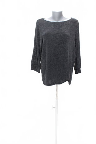Damen -T-ShirtEver.meohne Aufdruck,farbeschwarz,größeM