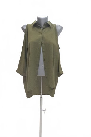 Damen bluse : Brand,Farbekhaki,größe: size