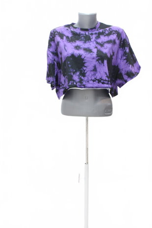 Damen -T-ShirtSheinohne Aufdruck,farbegemustert,größeM