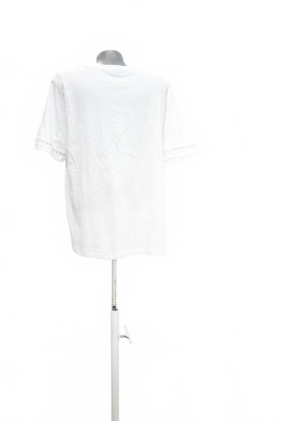 Damen -T-ShirtJaninaohne Aufdruck,farbeweiss,größeL