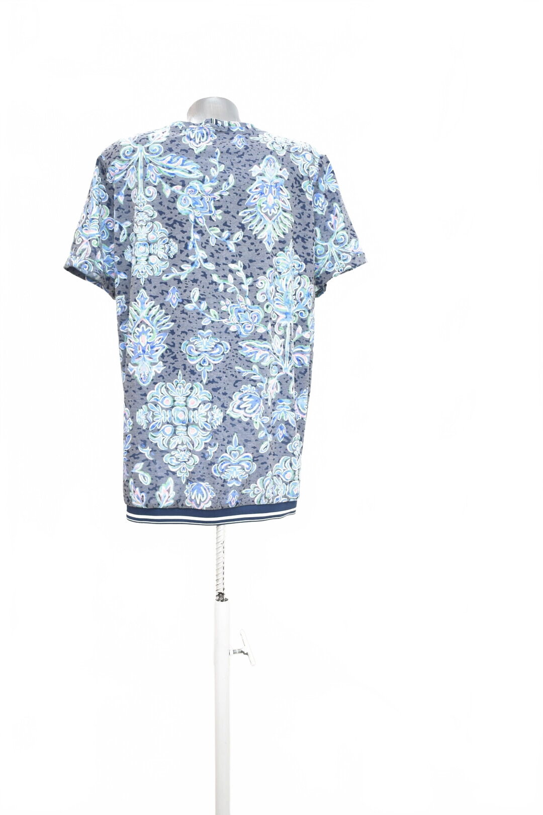 Damen -T-ShirtCecilohne Aufdruck,farbegemustert,größeXL